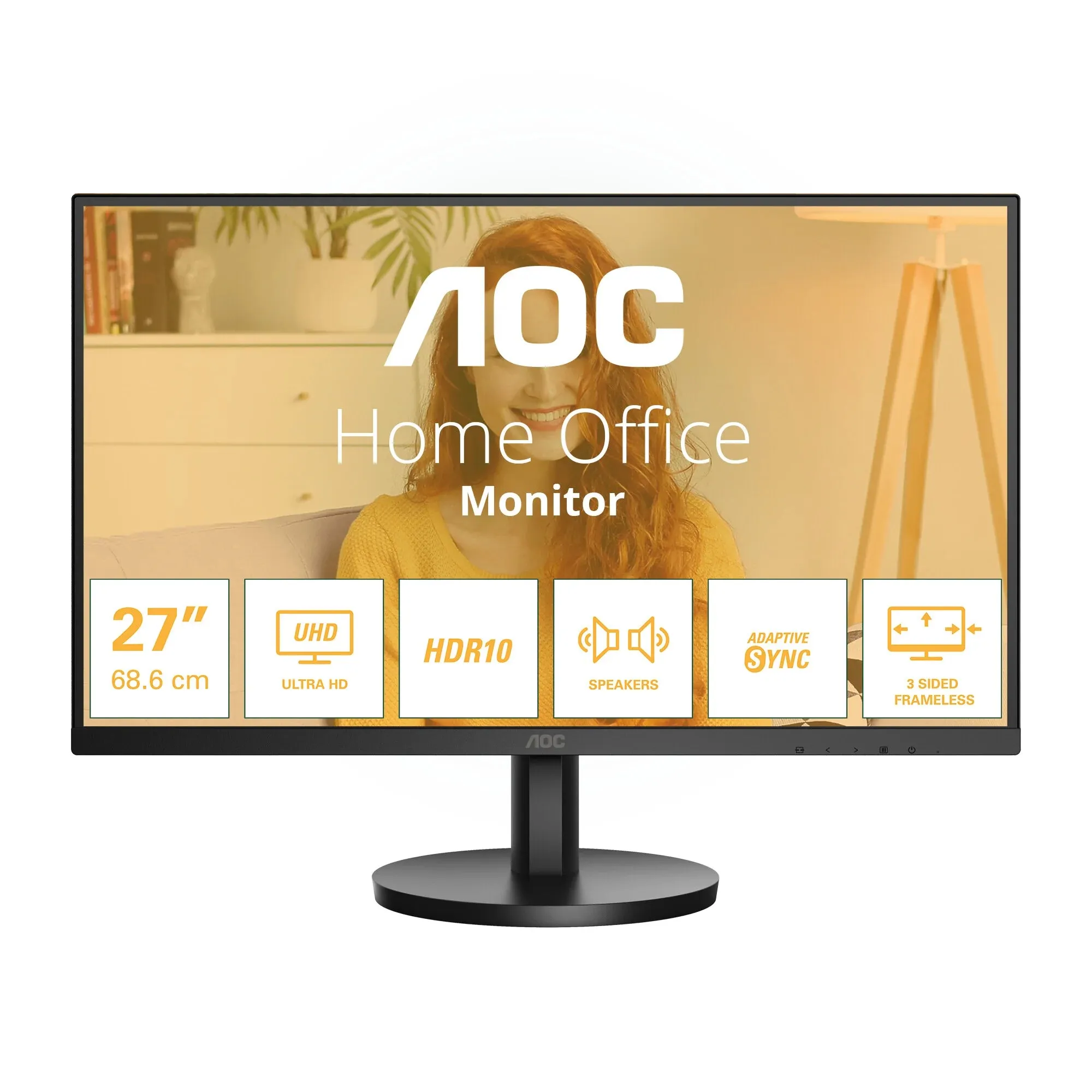 27" AOC U27B3A IPS 4K 60Hz Monitor