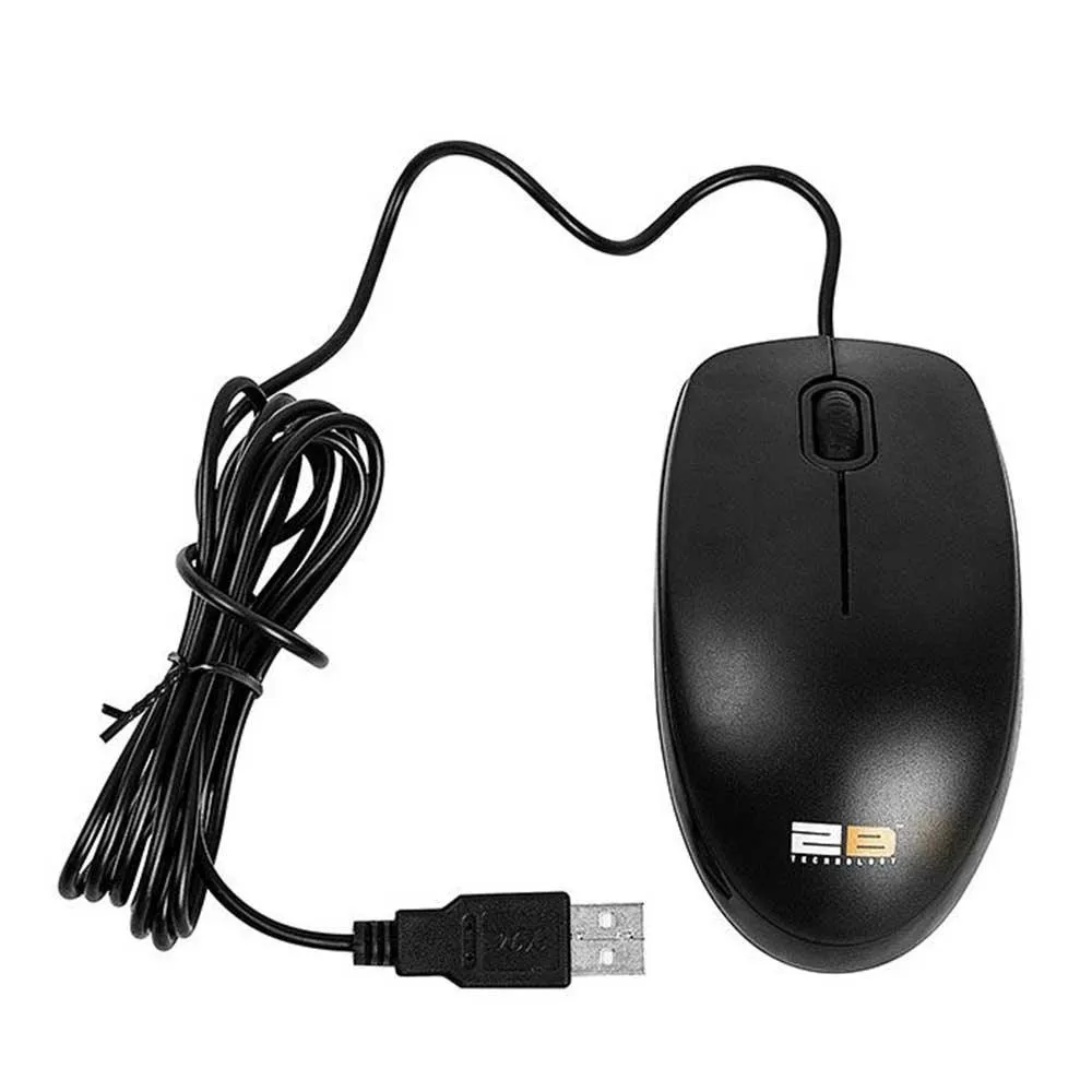 2B MO663 Wired Mouse 1000Dpi