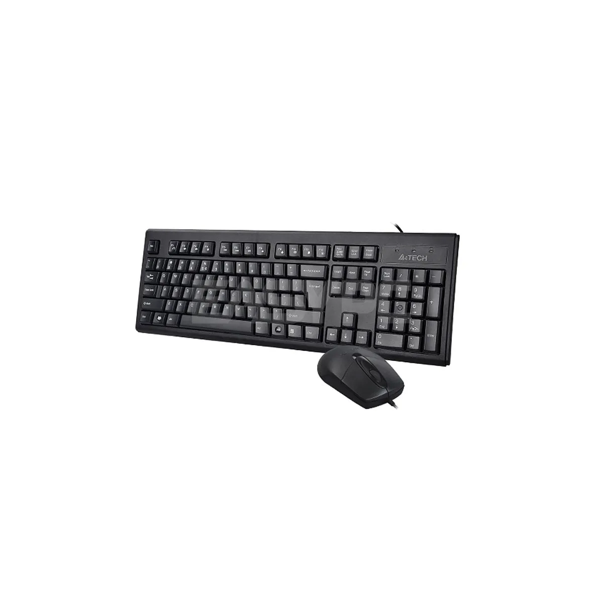 A4tech KRS 8372 Usb, FN Hot Keys, 5 M Clicks Button Lifetime, 1000 DPI, Adjustable Keyboard Height, Keyboard and Mouse