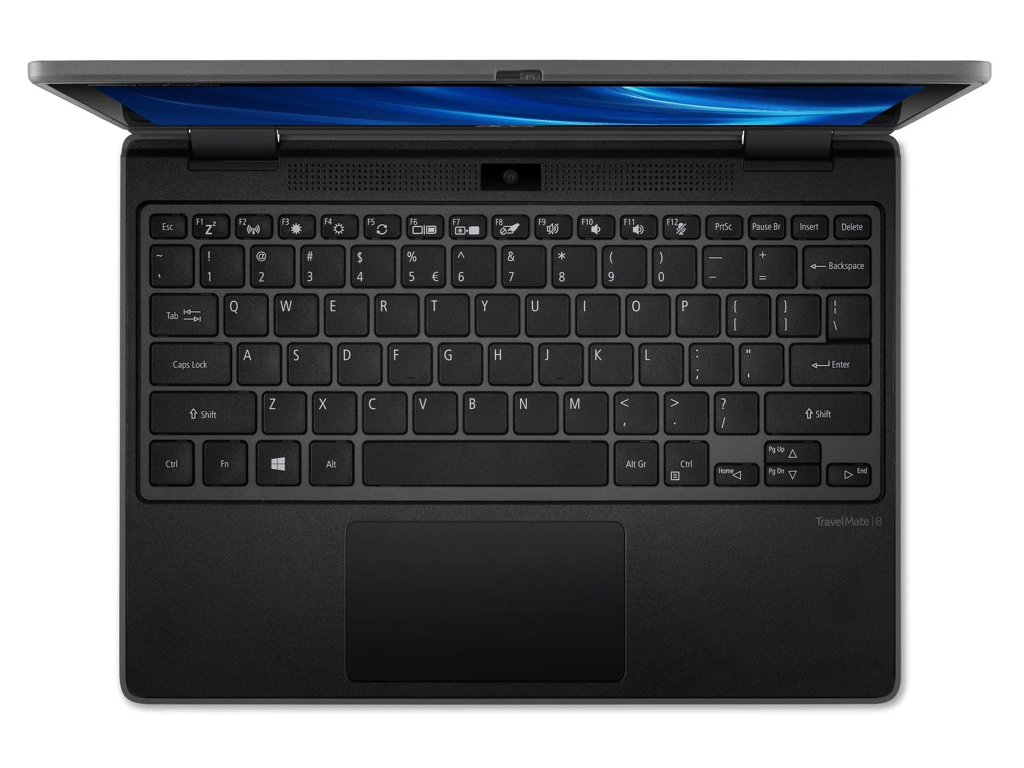 Acer TravelMate Spin Laptop, Intel Celeron N5100, 4 GB RAM, 128 GB eMMC, 11.6" Inch FHD Touchscreen Display, Black