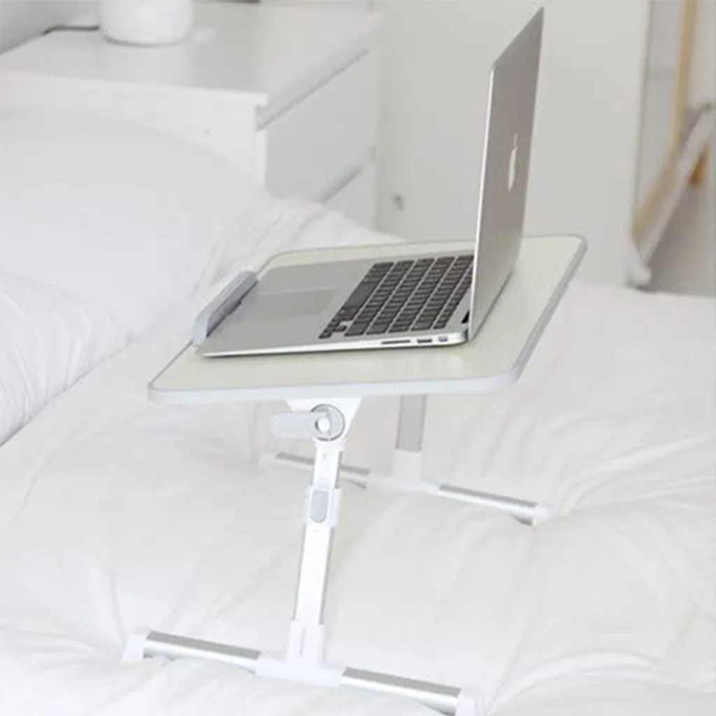 Adjustable Foldable Laptop Table with Baffles, EKKIO