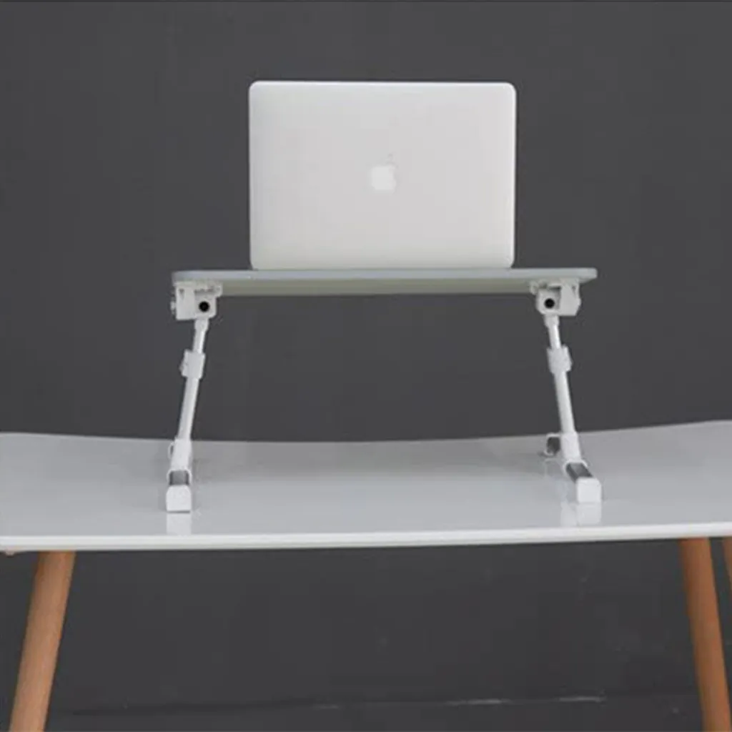 Adjustable Foldable Laptop Table with Baffles, EKKIO