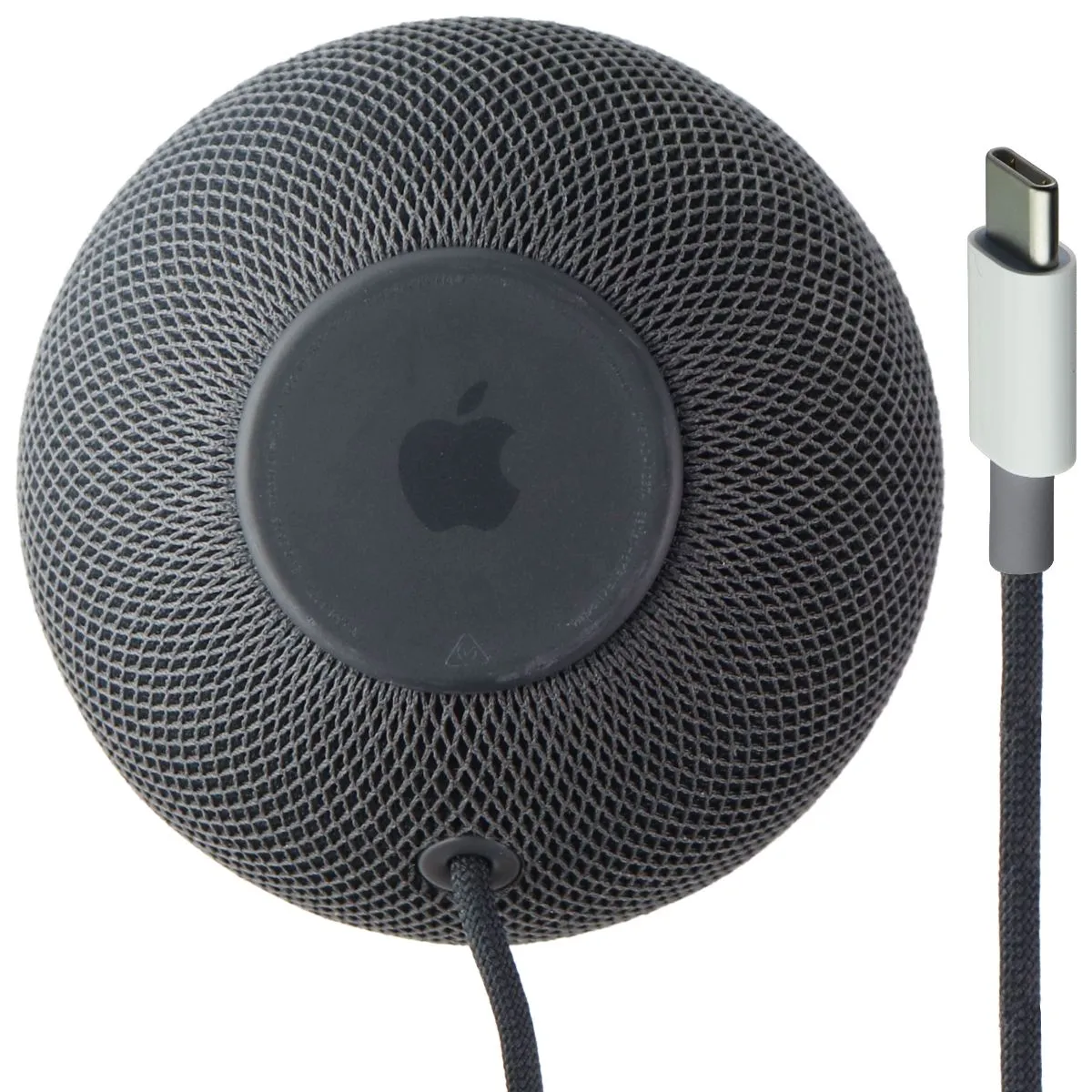 Apple HomePod Mini - Wired Bluetooth Speaker - Space Gray (MY5G2LL/A)