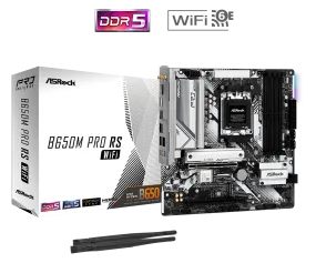 Asrock B650M PRO RS WIFI mATX AM5 Motherboard