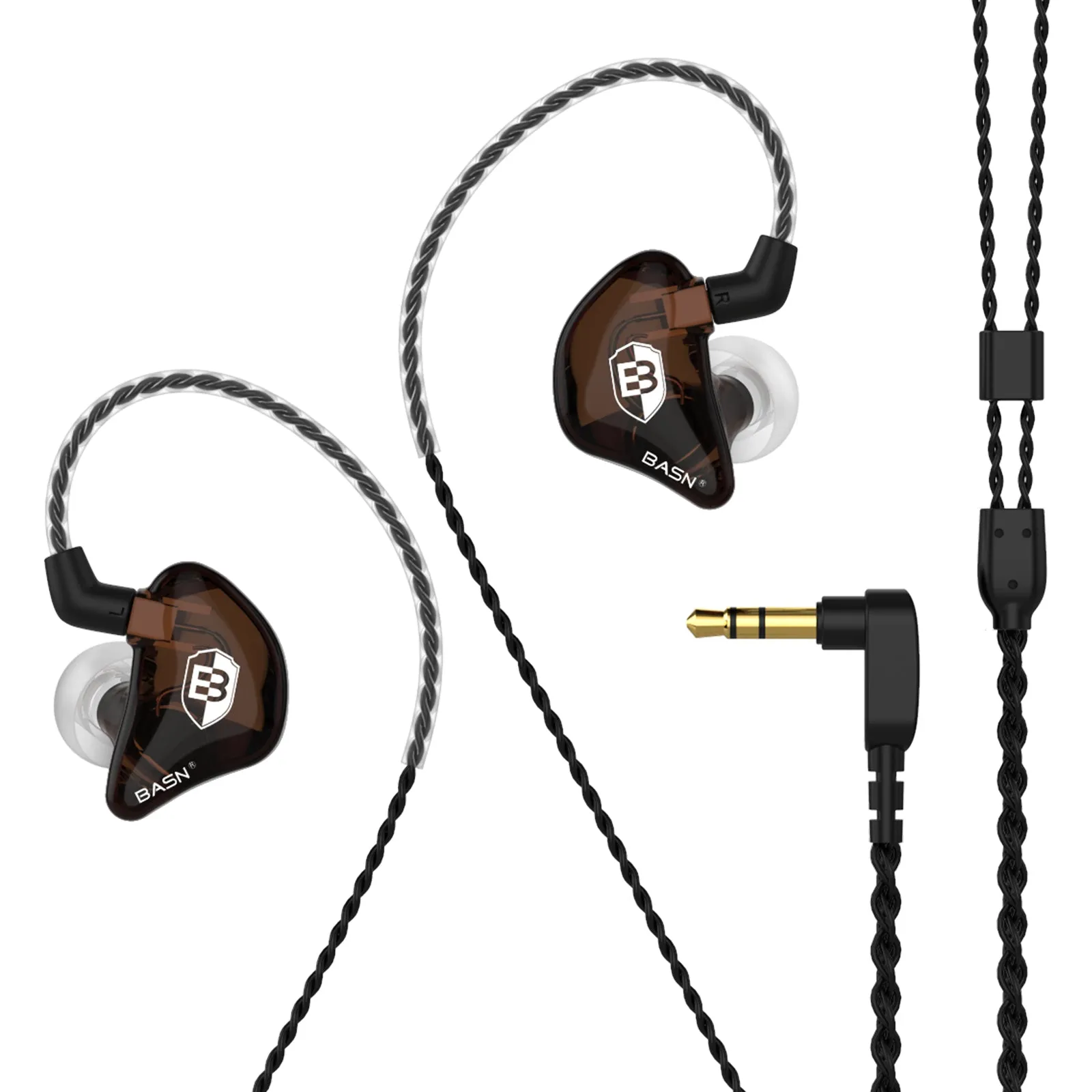 BASN Bsinger BC100 In-Ear Monitor Headphones (Black)