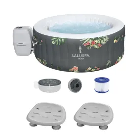 Bestway SaluSpa Aruba AirJet Inflatable Hot Tub   Bestway Spa Seat (2 Pack)