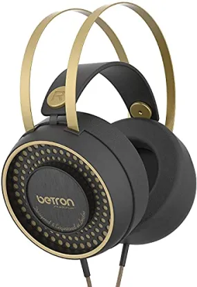 Betron Over Ear Headphones Clear Bass Driven Audio and Lightweight Design Including 3.5mm and USB Type C connector