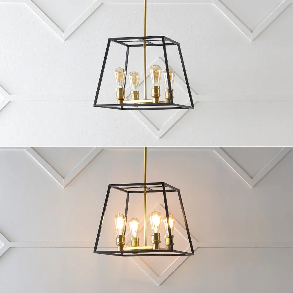 Brass Farmhouse Industrial Iron LED Pendant