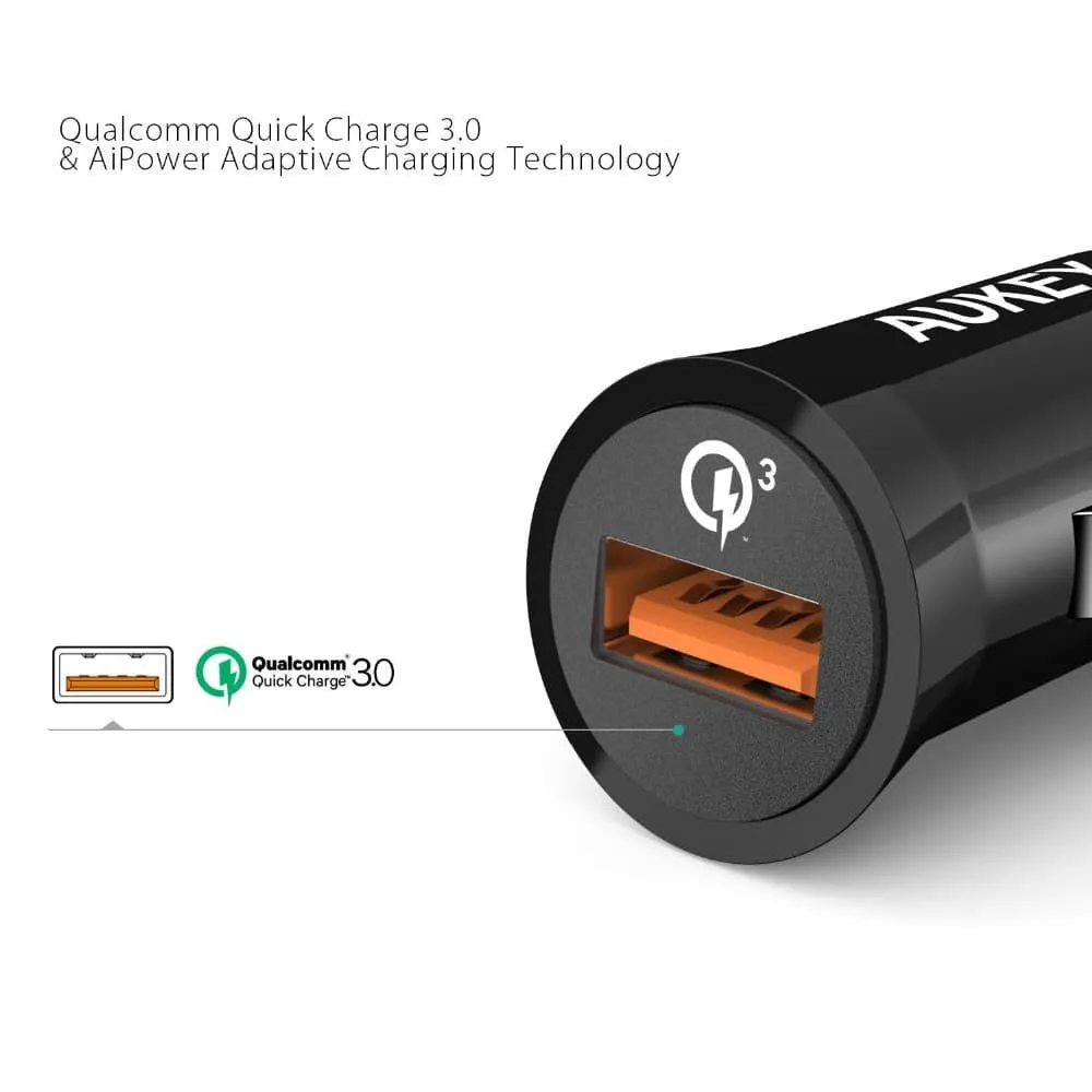 CC-T10 Qualcomm Quick Charge 3.0 Car Charger