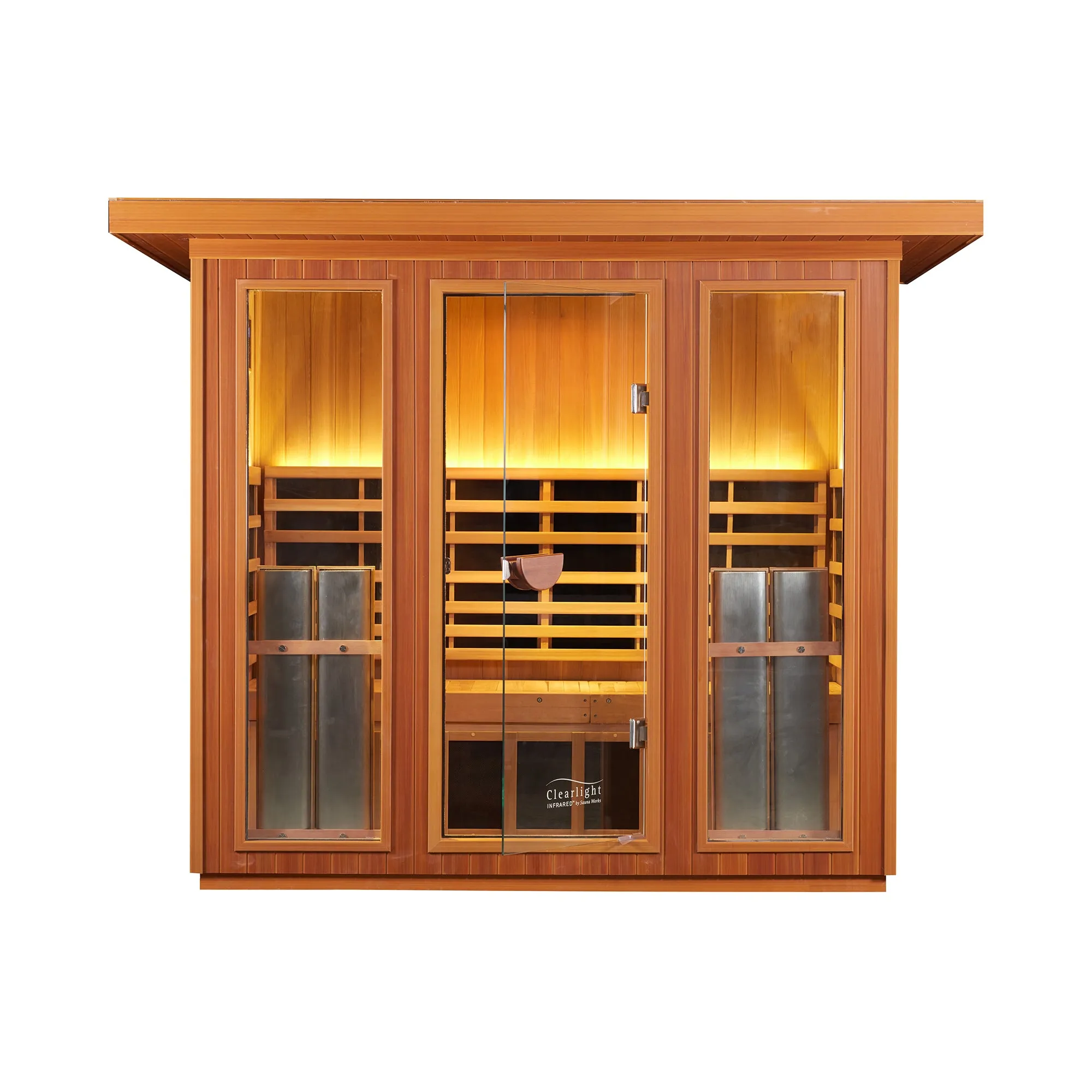 Clearlight Outdoor Sanctuary 5 — Five Person Outdoor Full Spectrum Sauna