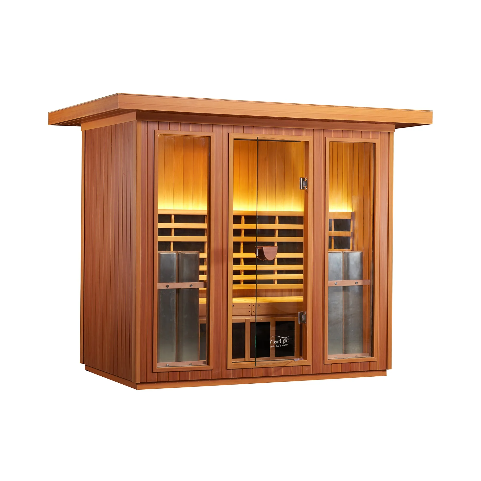 Clearlight Outdoor Sanctuary 5 — Five Person Outdoor Full Spectrum Sauna