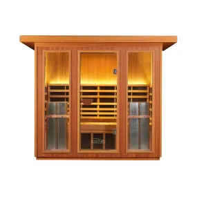 Clearlight Outdoor Sanctuary 5 — Five Person Outdoor Full Spectrum Sauna