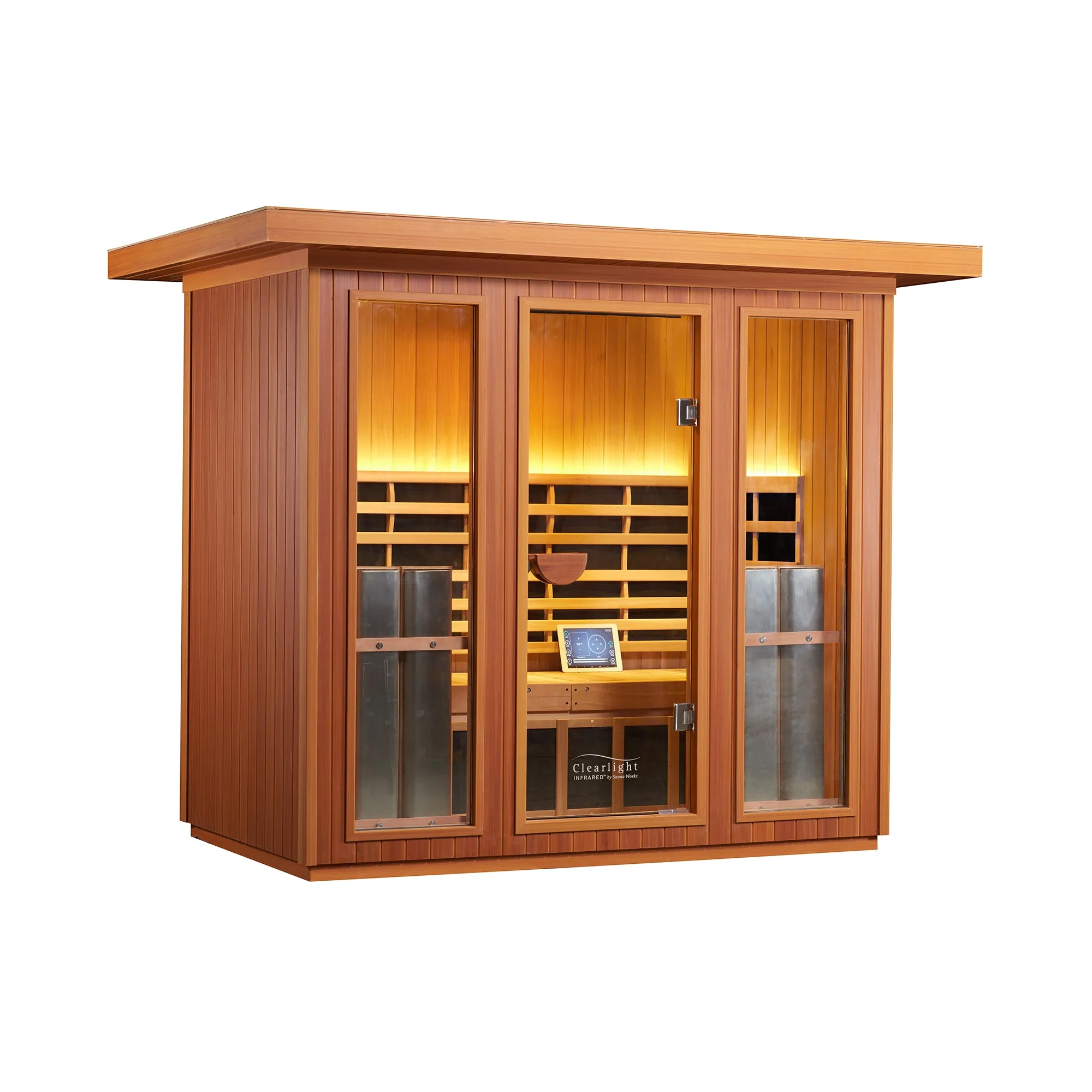 Clearlight Outdoor Sanctuary 5 — Five Person Outdoor Full Spectrum Sauna