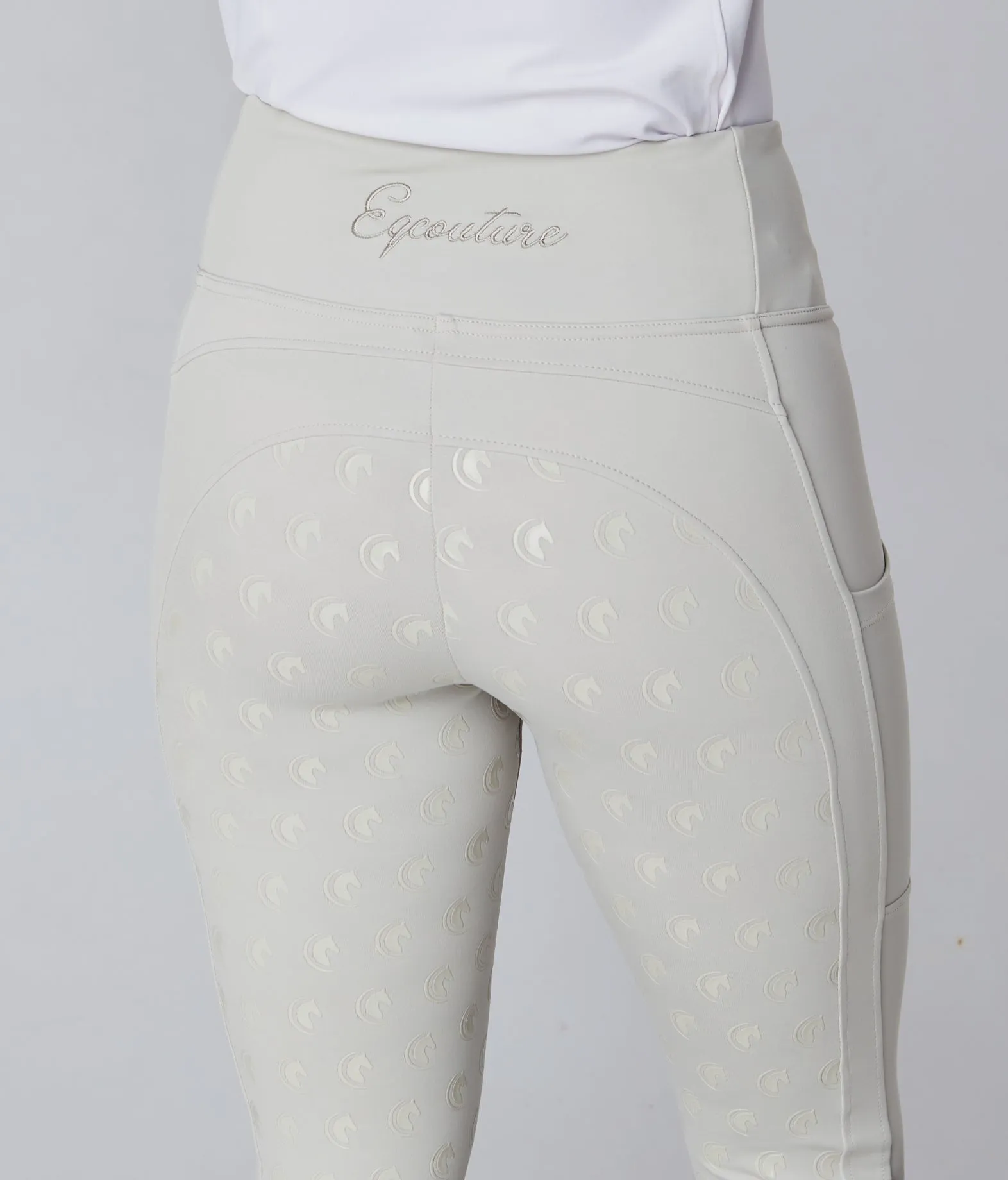 Competition Full Seat Riding Leggings / Tights - PLATINUM