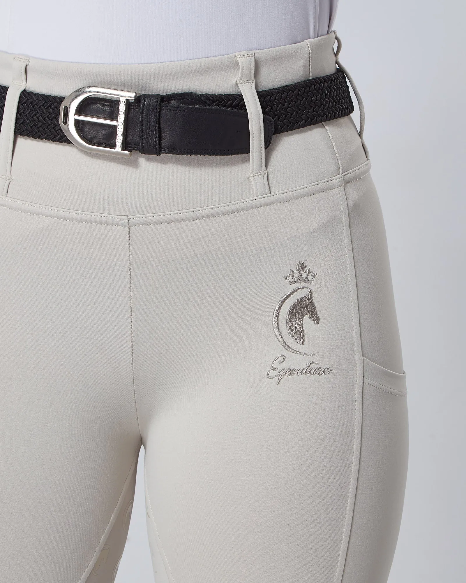 Competition Full Seat Riding Leggings / Tights - PLATINUM