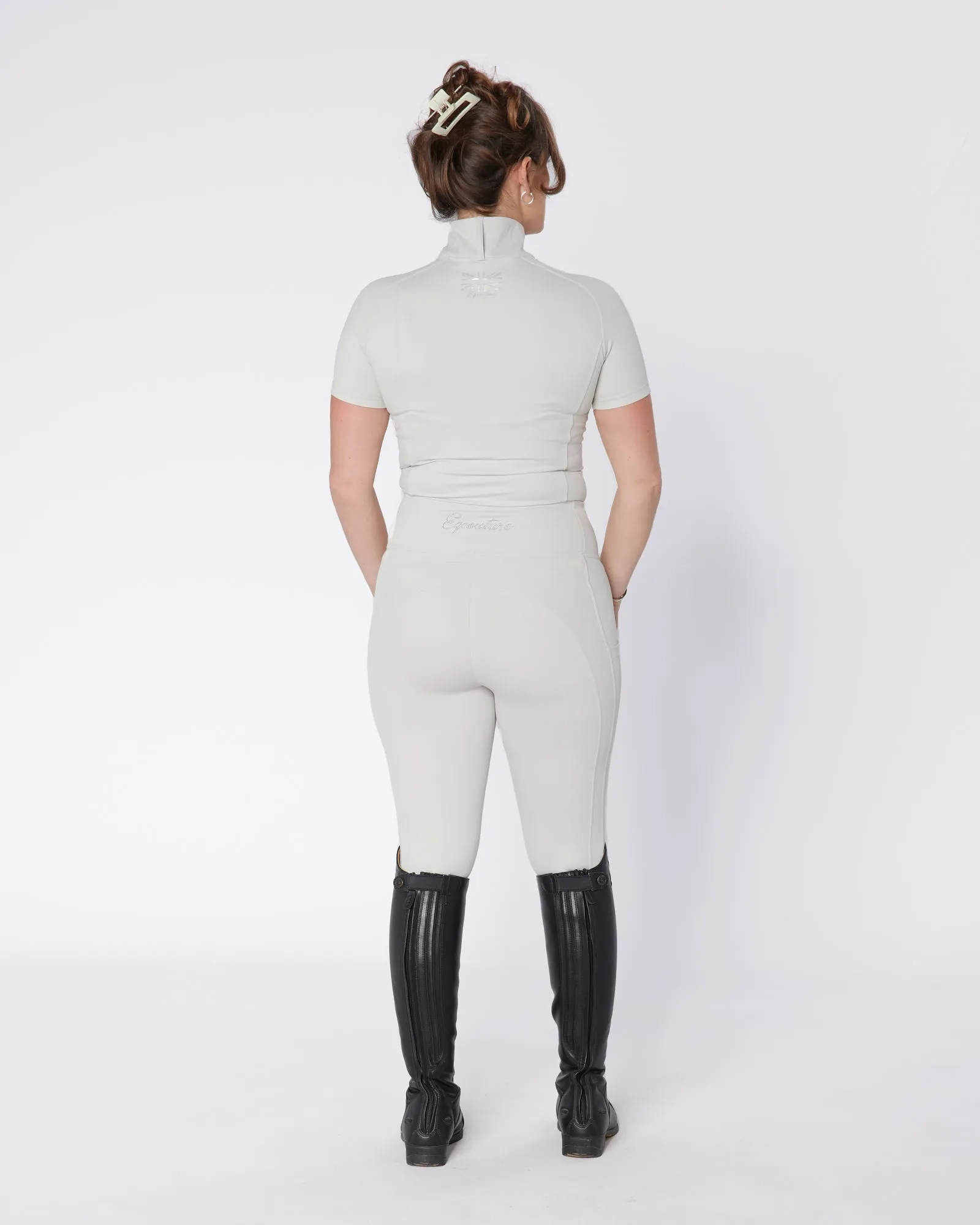 Competition Full Seat Riding Leggings / Tights - PLATINUM