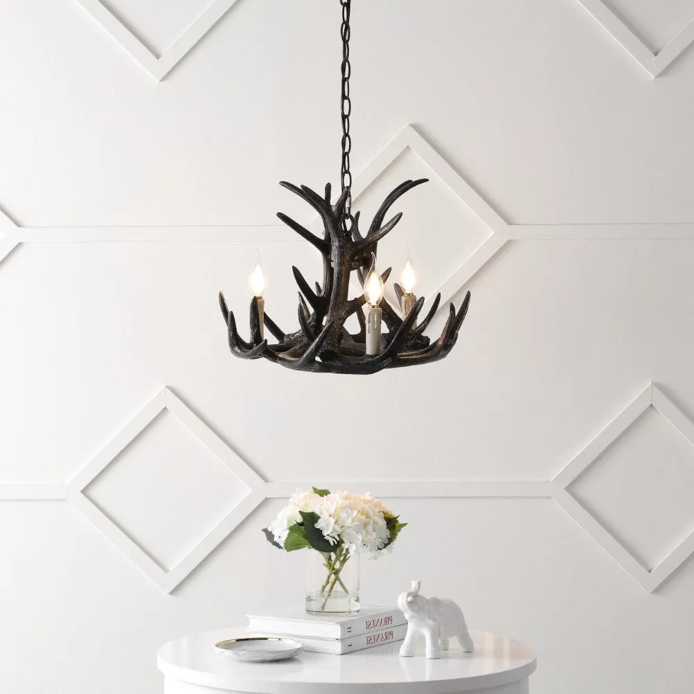 Dasher Rustic Resin Antler LED Chandelier