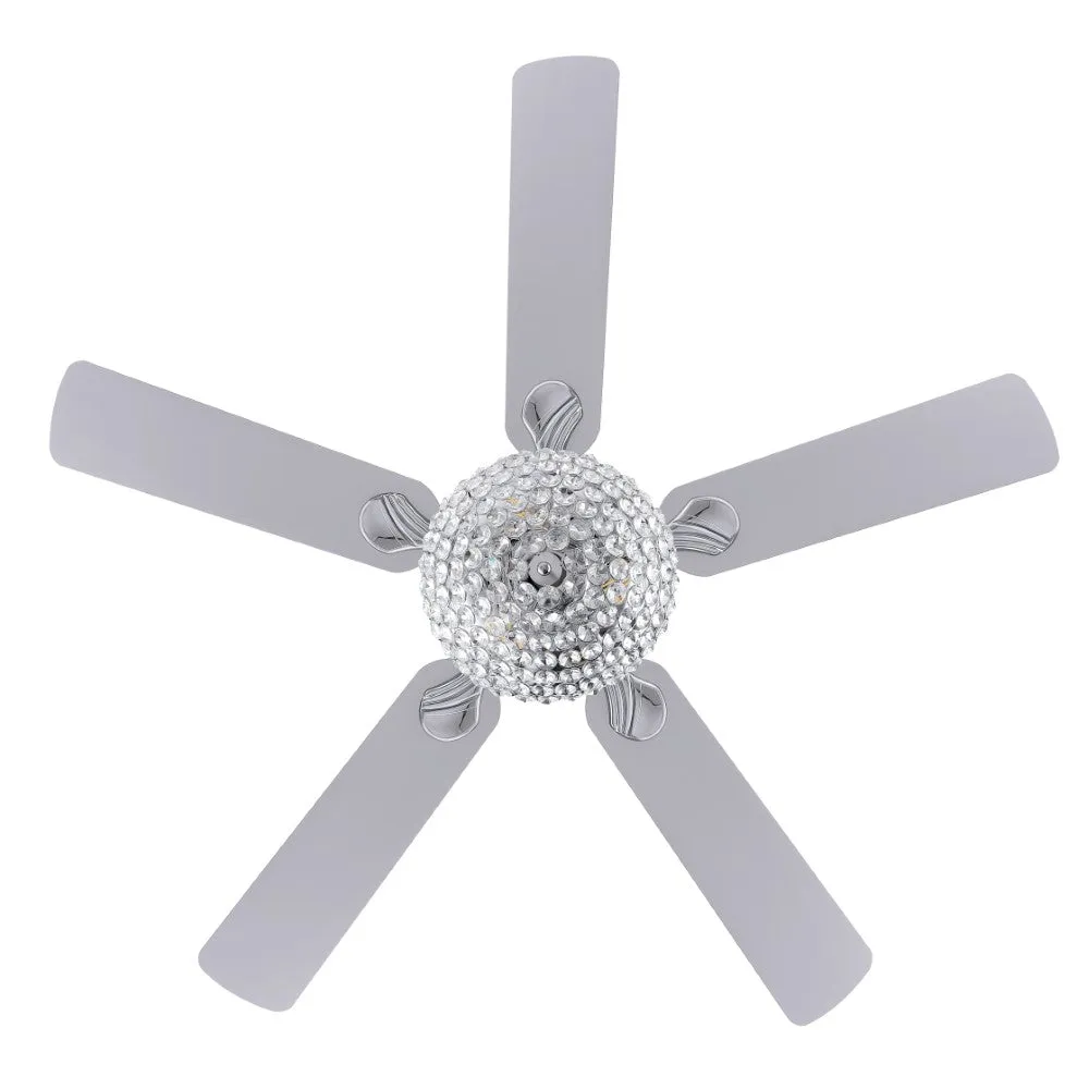 Dennis 52" Traditional Transitional Iron LED CEILING FAN