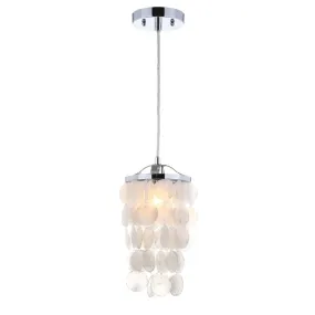 Ember 7" Seashell LED Chandelier Pendant