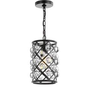 Formentera 8" Metal/Crystal LED Pendant