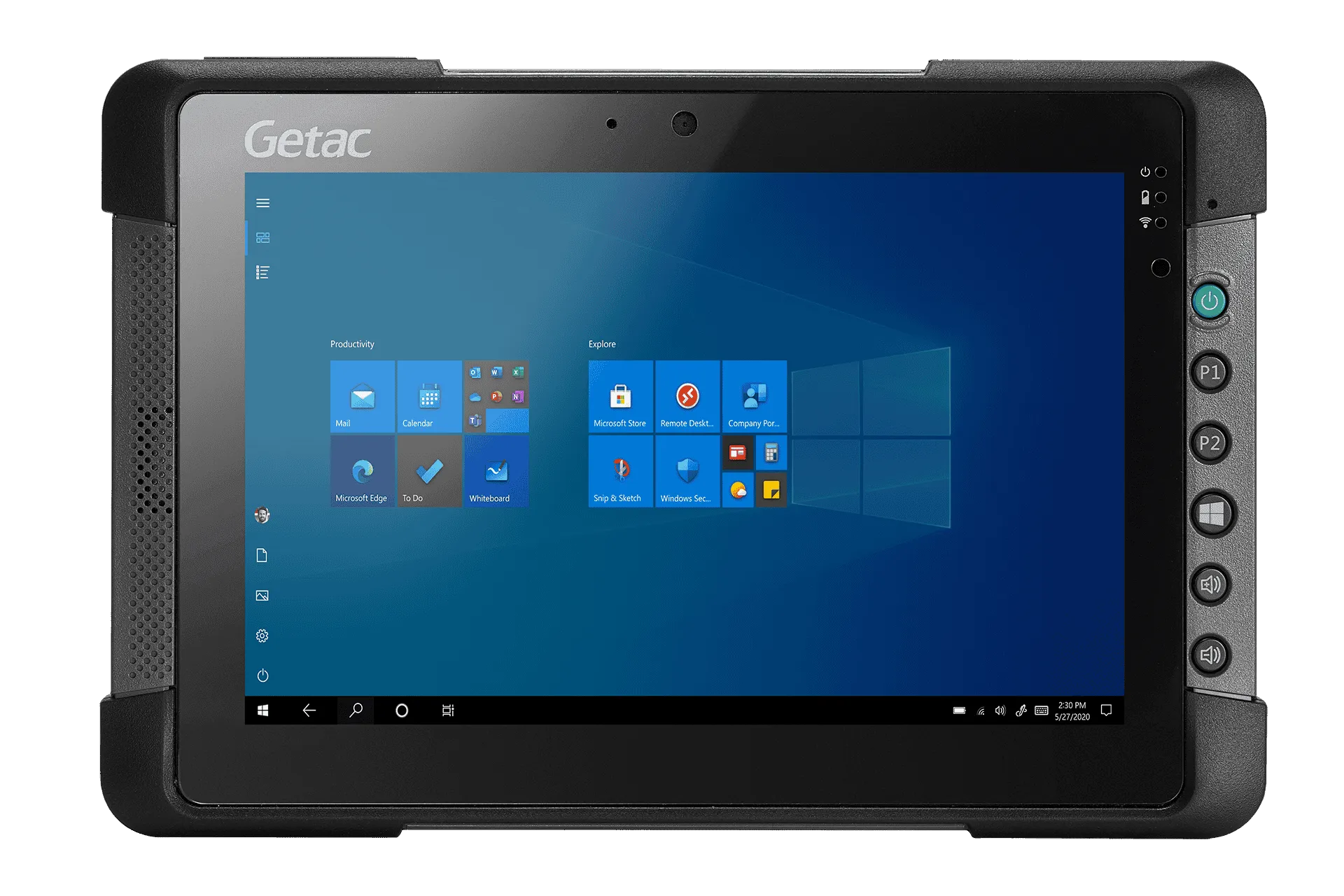 Getac T800G2 8.1" Fully Rugged Tablet Intel Atom x7-Z8750, 8GB , 128GB eMMC, Win 10 Pro