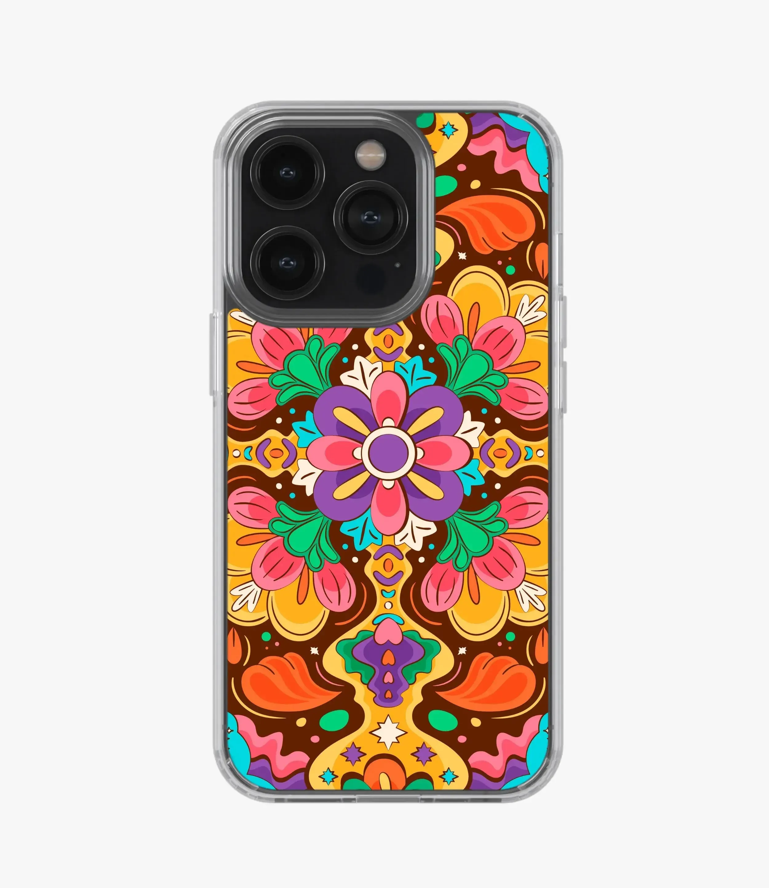 Groovy Psychedelic Pattern Silicone Case