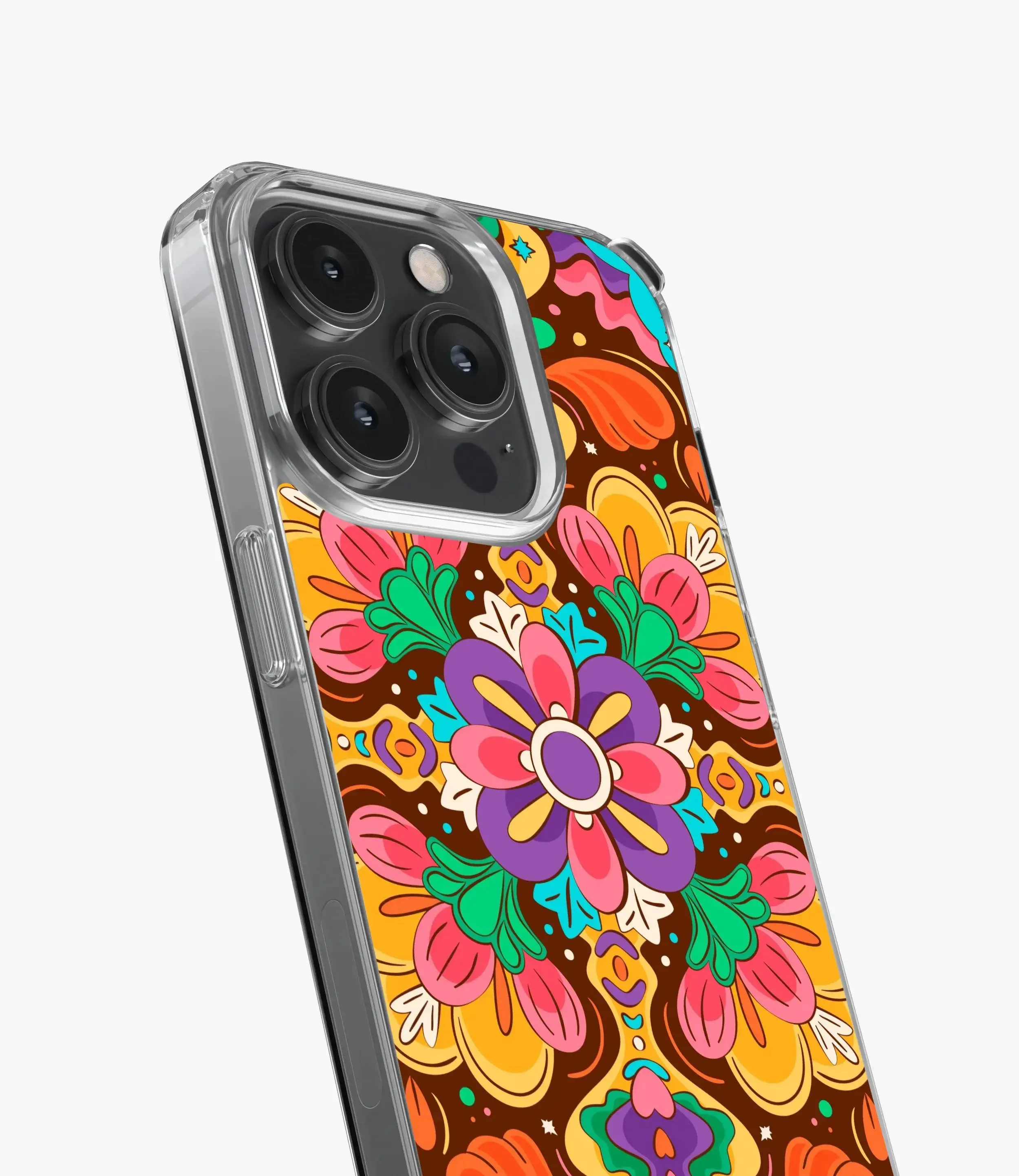 Groovy Psychedelic Pattern Silicone Case