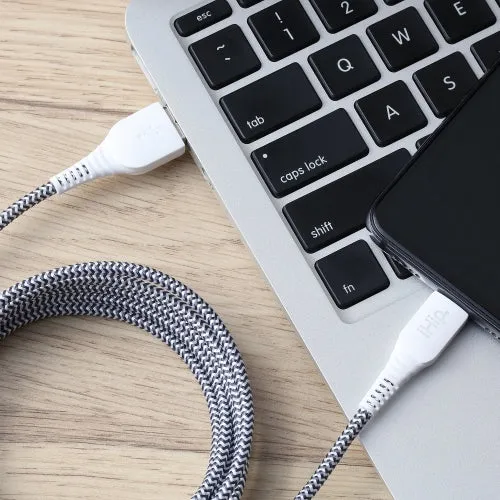 iHip 10ft  2-in-1 Lightning/ Micro USB Charging Cable