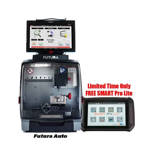 Ilco - Silca Futura Auto with FREE SMART Pro Lite - Automotive Key Cutter and Vehicle Key Programmer