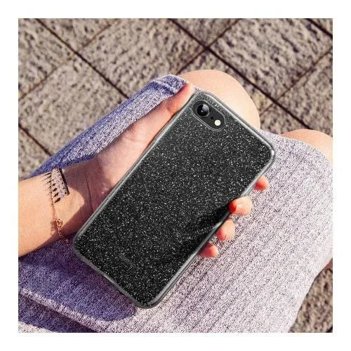 Inspire Series Black Sparkle Case - iPhone 7, 8 and SE