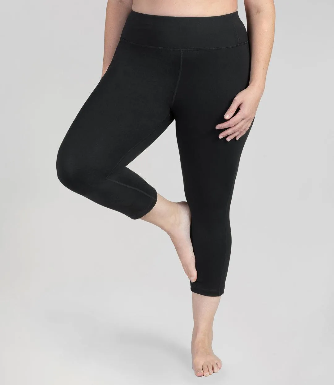 JunoStretch Side Pocket Capris Basic Colors