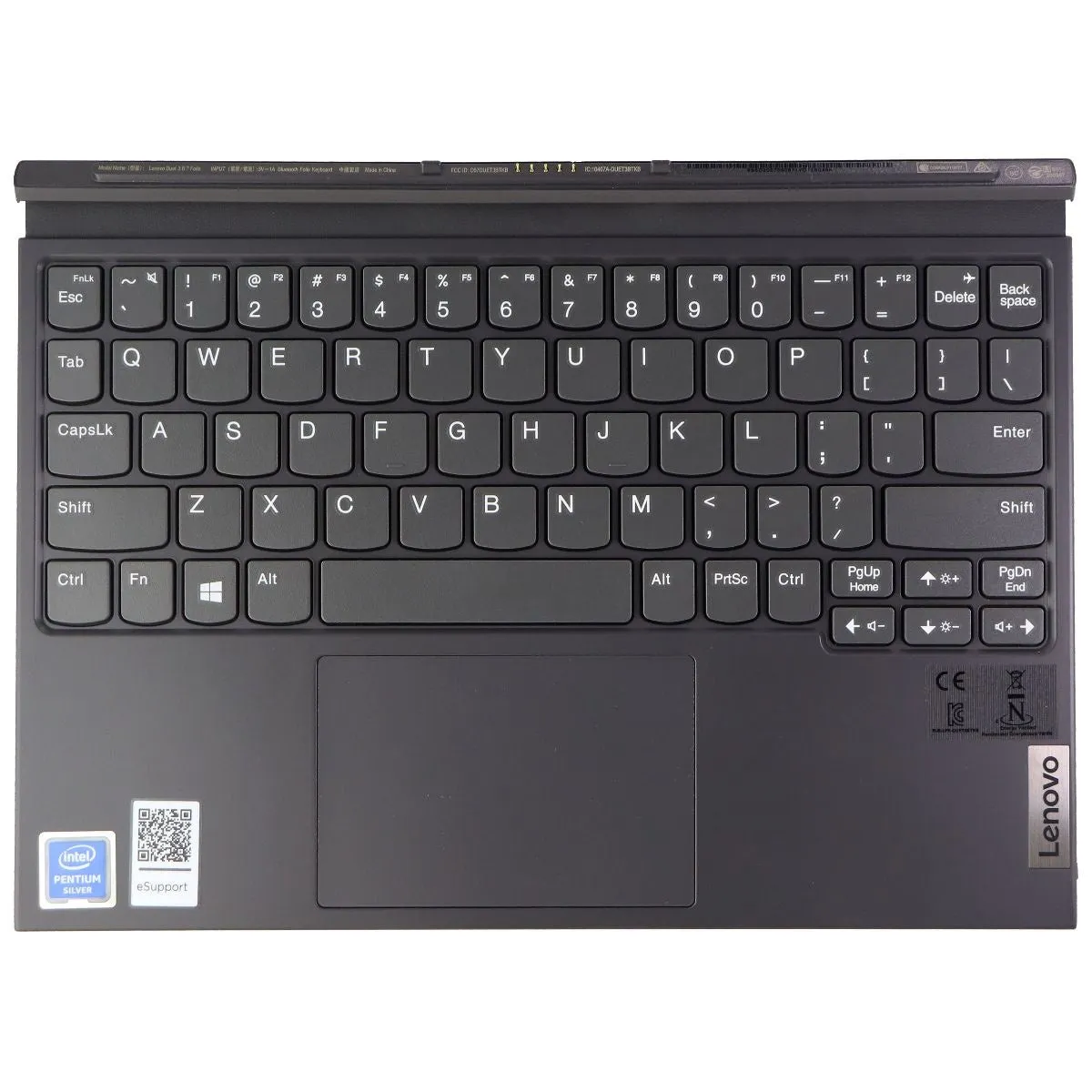 Lenovo OEM Keyboard Attachment for IdeaPad Duet 3i (10.3) - Gray