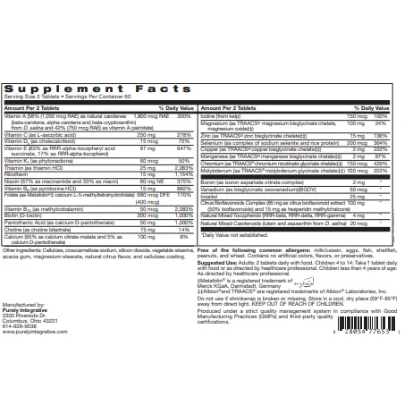 Methyl Multi Prime Tablets 120