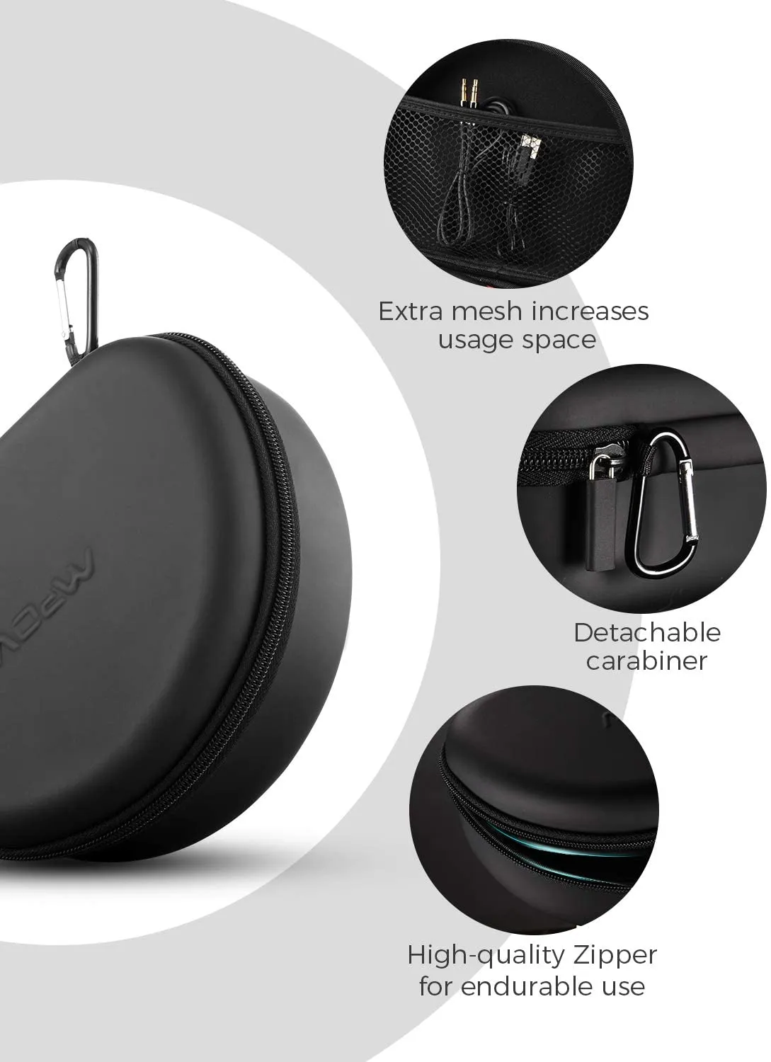 Mpow Headphone Case for Foldable Headphones