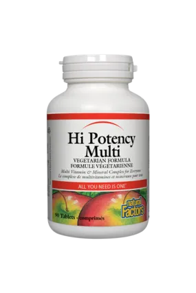 Natural Factors Hi Potency Multi Vegetarian Formula 90s