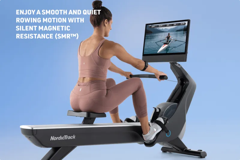 NordicTrack RW900 Rower with 24'' Touchscreen