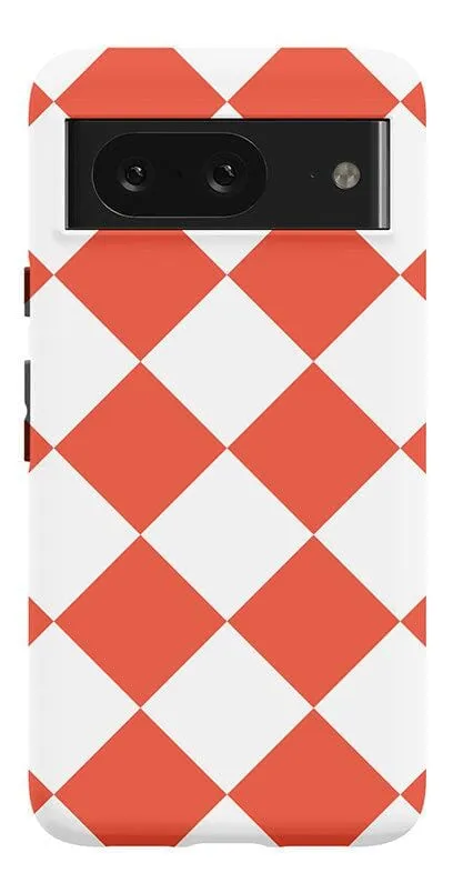 Red Checkerboard | High Contrast Design Case