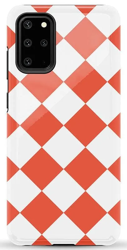 Red Checkerboard | High Contrast Design Case