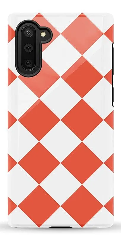 Red Checkerboard | High Contrast Design Case