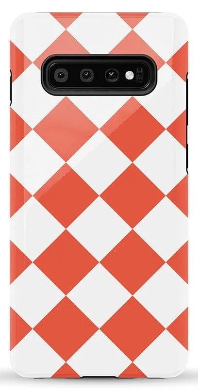 Red Checkerboard | High Contrast Design Case