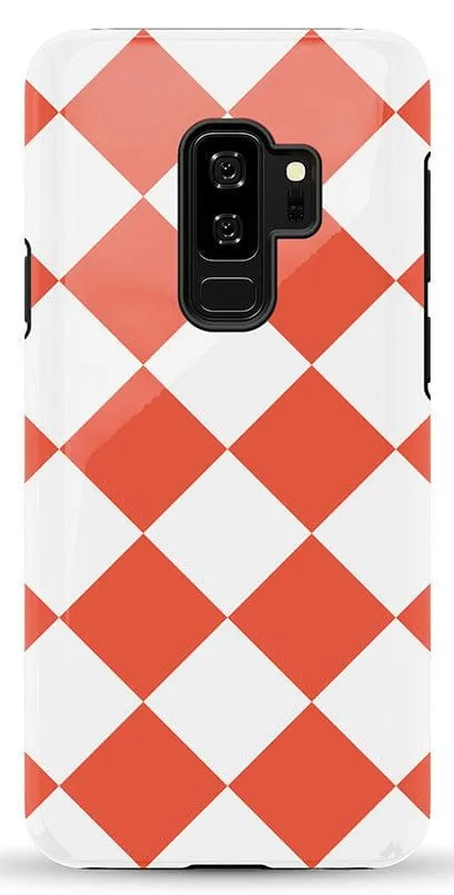 Red Checkerboard | High Contrast Design Case