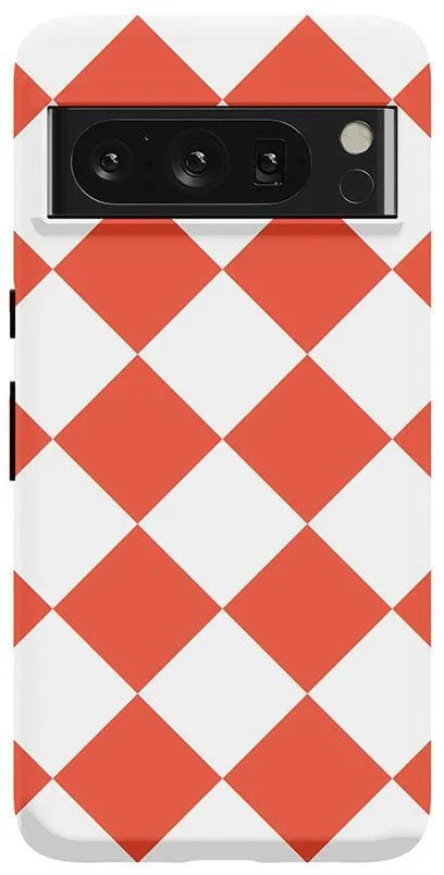 Red Checkerboard | High Contrast Design Case