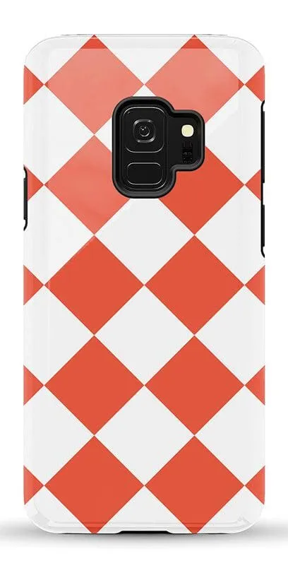 Red Checkerboard | High Contrast Design Case