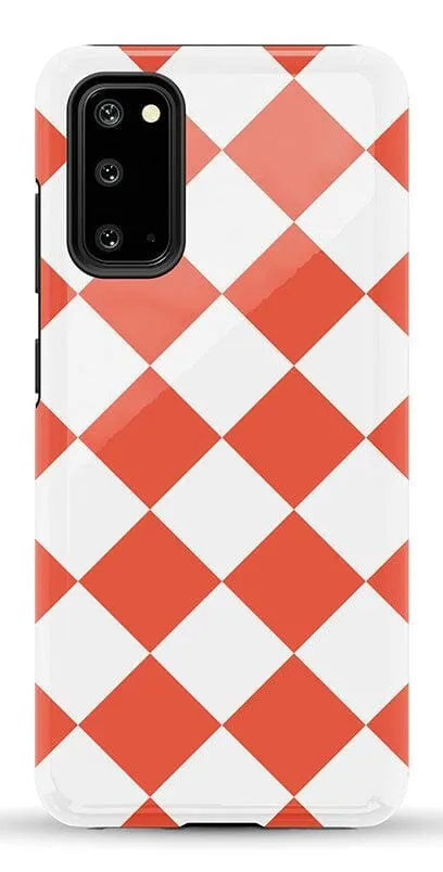 Red Checkerboard | High Contrast Design Case