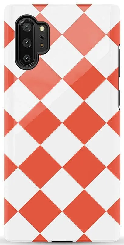 Red Checkerboard | High Contrast Design Case