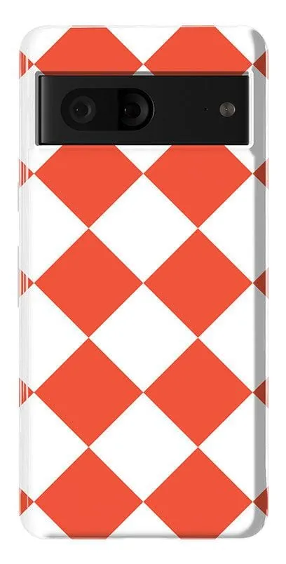 Red Checkerboard | High Contrast Design Case