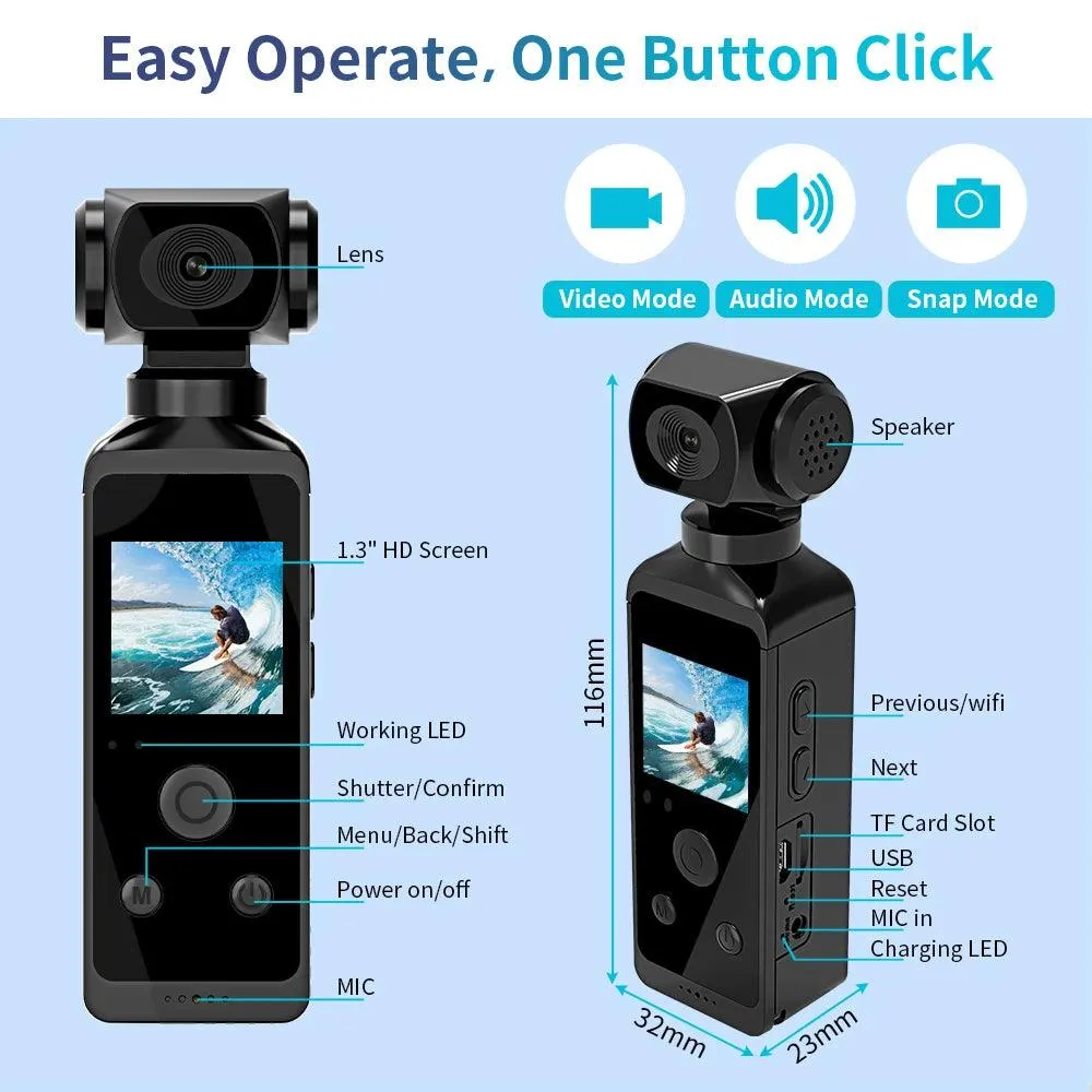 Rotatable HD Camera Set