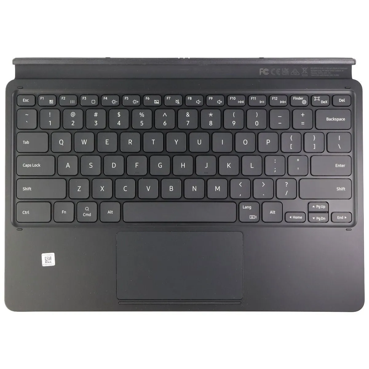 Samsung Tablet Book Cover Keyboard for Samsung Galaxy Tab (S7 ) - Black