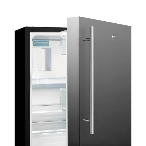 Summit 21" Built-In Refrigerator-Freezer ALRF49BSSHV