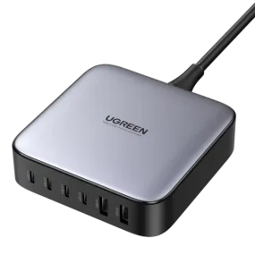 UGREEN Nexode 200W USB C GaN Charger-6 Ports Desktop Charger